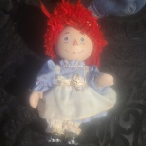Charming Rag Doll with Red Hair